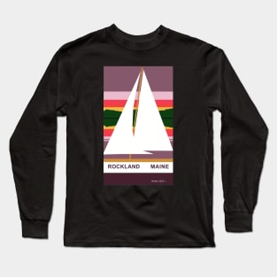 Rockland, Maine Long Sleeve T-Shirt